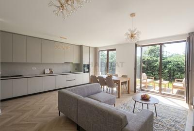 Apartament cu 4 camere, mobilat în Tunari