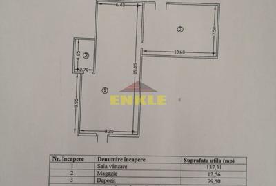 Spațiu comercial, de 230 mp, în Central