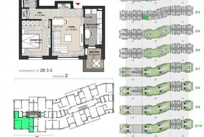 Apartament cu 2 camere finalizat, Noua Residence 2, Calea Bucuresti nr.254 - 5