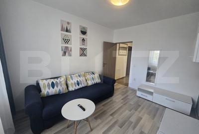 Apartament cu 2 camere semidecomandat, mobilat în Bună Ziua