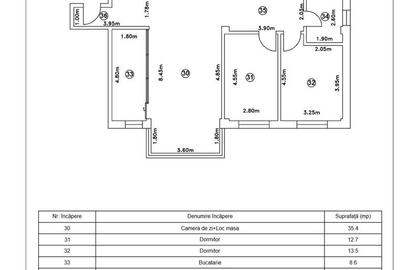 Titan- Bloc boutigue- apartament 3 camere - 8