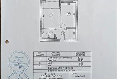 Apartament 2 camere, 43.32mp, centrala proprie, parcare,boxa,Palladium - 8