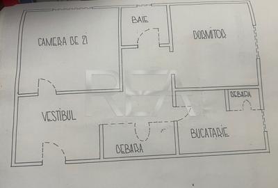 2 camere- decomandat- 60 Mp- Centrala proprie- Nasaud/Trafic Greu - 6