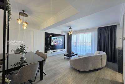 Apartament cu 3 camere decomandat, mobilat în Pipera
