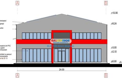 Spațiu industrial, de 1,170 mp, în Centura Est
