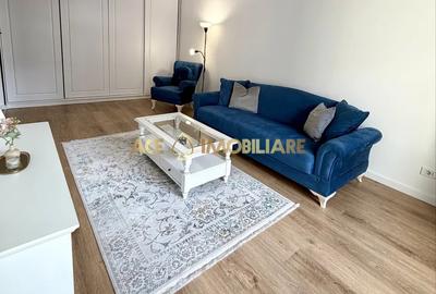 Apartament cu 2 camere semidecomandat, mobilat în Mihai Bravu