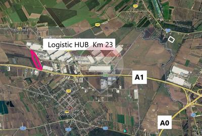 Teren Construcții intravilan de 93000 mp, în Bolintin-Deal