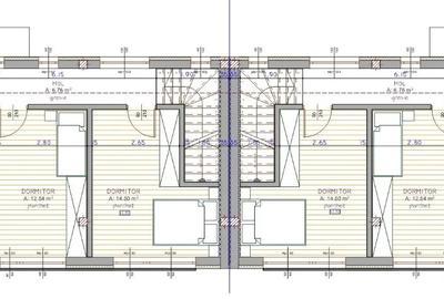 Casa cuplată 4 camere in florești, 92 mp utili, teren 200 mp - 1