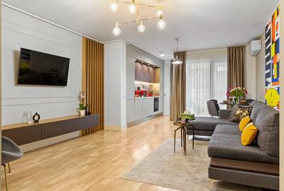 Apartament cu 2 camere semidecomandat, mobilat în Floreasca