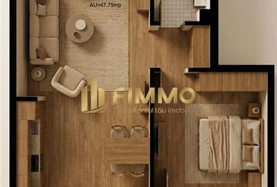 Apartament cu 2 camere semidecomandat în Burdujeni