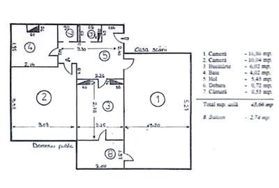 Apartament 2 Camere Decomandat, Etaj 1, Micro 20 - 10