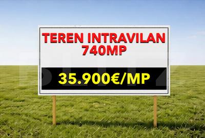 Teren Construcții intravilan de 740 mp, în Moșnița Nouă