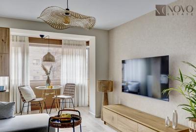 Apartament cu 2 camere semidecomandat, mobilat în Floreasca