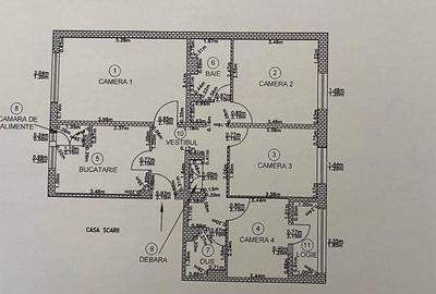 Apartament cu 4 camere,decomandat,etaj intermediar,zona Manastur - 1