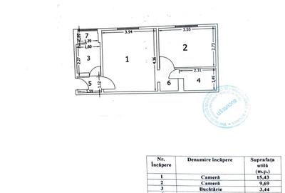 Apartament cu doua camere, Brancoveanu, 75.000€ - 8