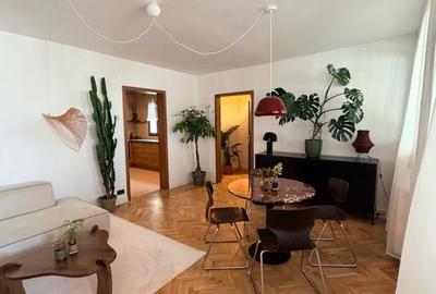 Apartament cu 2 camere semidecomandat, mobilat în Dorobanți