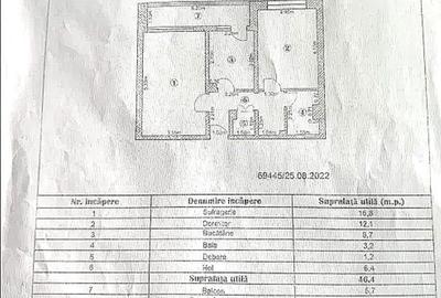 Apartament cu 2 camere decomandat în Micro 20
