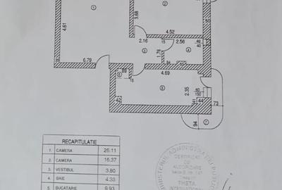 Piata Unirii- Horoscop - Apartament 2 camere - 6