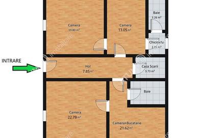 Casa individuala cu teren de 1260 mp situata in zona Turnisor - 5