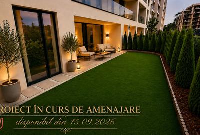 JANDARMERIEI (THE IVY)-2 camere + birou, PRIMA LOCUIRE, curte privata, parcare! - 1