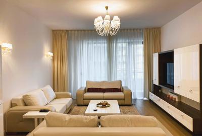 Apartament cu 3 camere decomandat, mobilat în Herăstrău