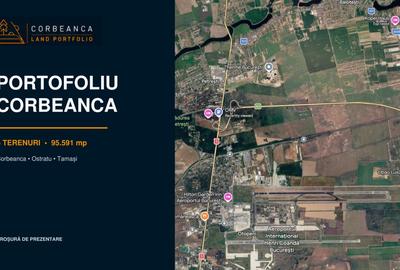 Teren Construcții intravilan de 95591 mp, în Corbeanca