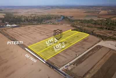 Vanzare teren 55.000 mp | Deschidere  180 m la DJ 702G | La 20 km de Pitesti - 4
