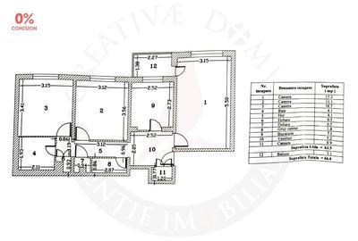 Rahova - Str. Ene Modoran nr. 13, bl. M169 / Apartament cu 3 camere - 11