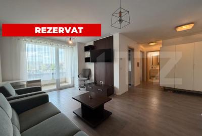 Apartament cu 2 camere decomandat, mobilat în Tractorul