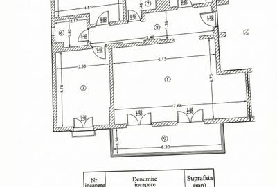 Apartament 3 camere 100mp + 13mp terase | 0 comision | Cosmopolis | Mobilat - 7