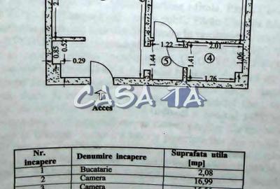 Apartament 2 Camere, Parter, Strada Ciocarlau. - 4