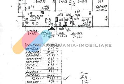 Apartament 75.49 mp, 4 camere - Manastur - 9