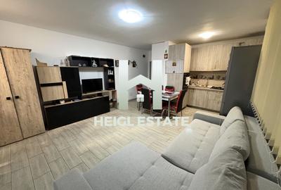 Apartament cu 2 camere semidecomandat, mobilat în Giroc