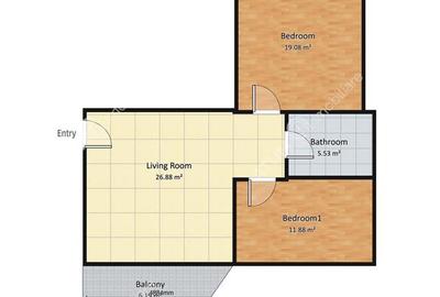 Apartament 3 camere 66 mp utili mobilat si utilat zona Doamna Stanca - 7