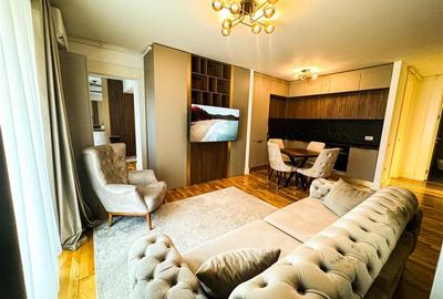 Apartament cu 3 camere semidecomandat, mobilat în Floreasca