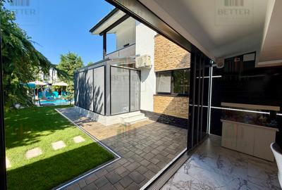 Casă premium P+1E+M cu piscină, bar și curte spectaculoasă | 648 mp tere Berceni - 8