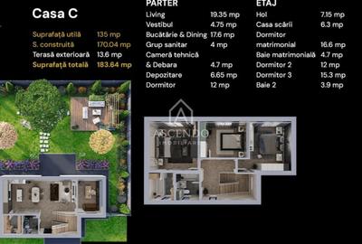 Case noi în Măgurele cu grădină proprie, parc privat și finisaje premium - 19