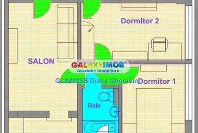 Apartament de inchiriat cu 3 camere- Giurgiului - 13
