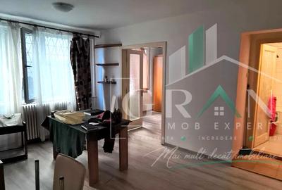 Apartament cu 2 camere semidecomandat, mobilat în Central