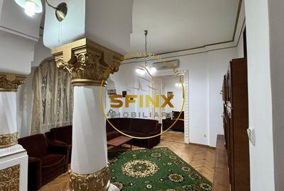 Apartament cu 3 camere circular, mobilat în Victoriei