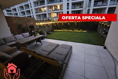 Baneasa Shopping City-3 camere cu gradina 60 mp, complex securizat, loc de joaca - 2