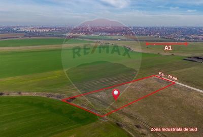 Teren intravilan 10.000 mp în Zona Industrială Sud Arad - 4