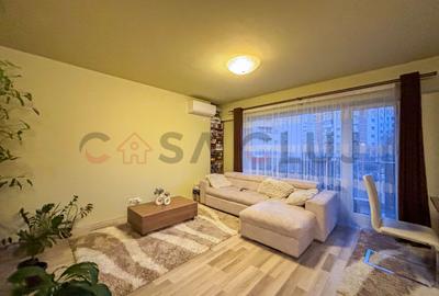 Apartament cu 3 camere semidecomandat, mobilat în Central