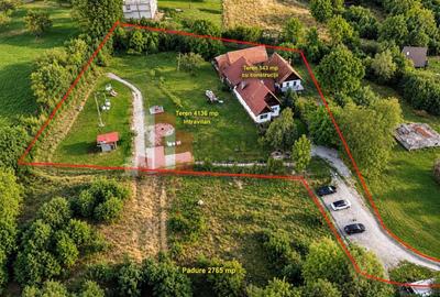 Teren 7.151 mp + casă tradițională în Predeluț–Bran - 3