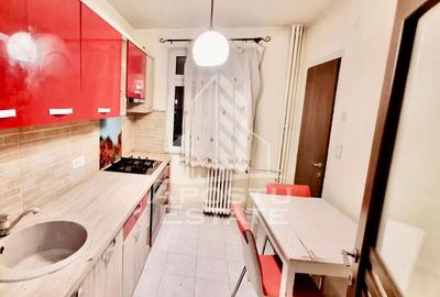 Apartament cu 3 camere semidecomandat, mobilat în Ultracentral