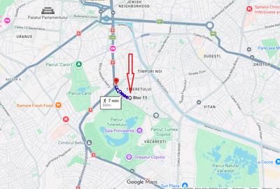 Garsonieră decomandată | Tineretului | Str. Poenari nr. 1 | Etaj 1 | 7min metrou - 7
