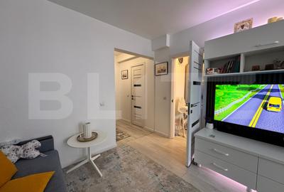 Apartament cu 2 camere semidecomandat, mobilat în Podu Roș