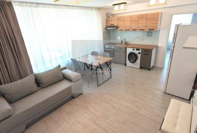 Apartament cu 2 camere semidecomandat, mobilat în Baciu