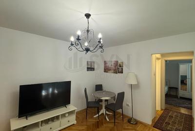 Apartament cu 2 camere decomandat, mobilat în P-ța Romană