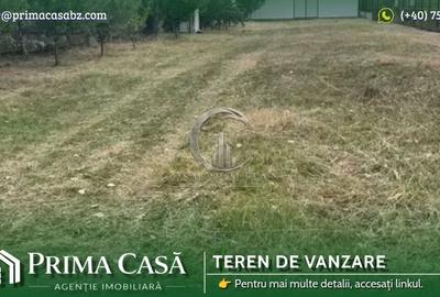 Teren Construcții intravilan de 1850 mp, în Vernești